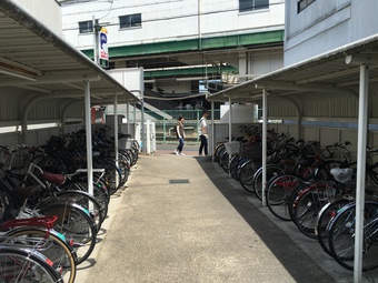 フルーツ自転車パーク阪急長岡天神駅